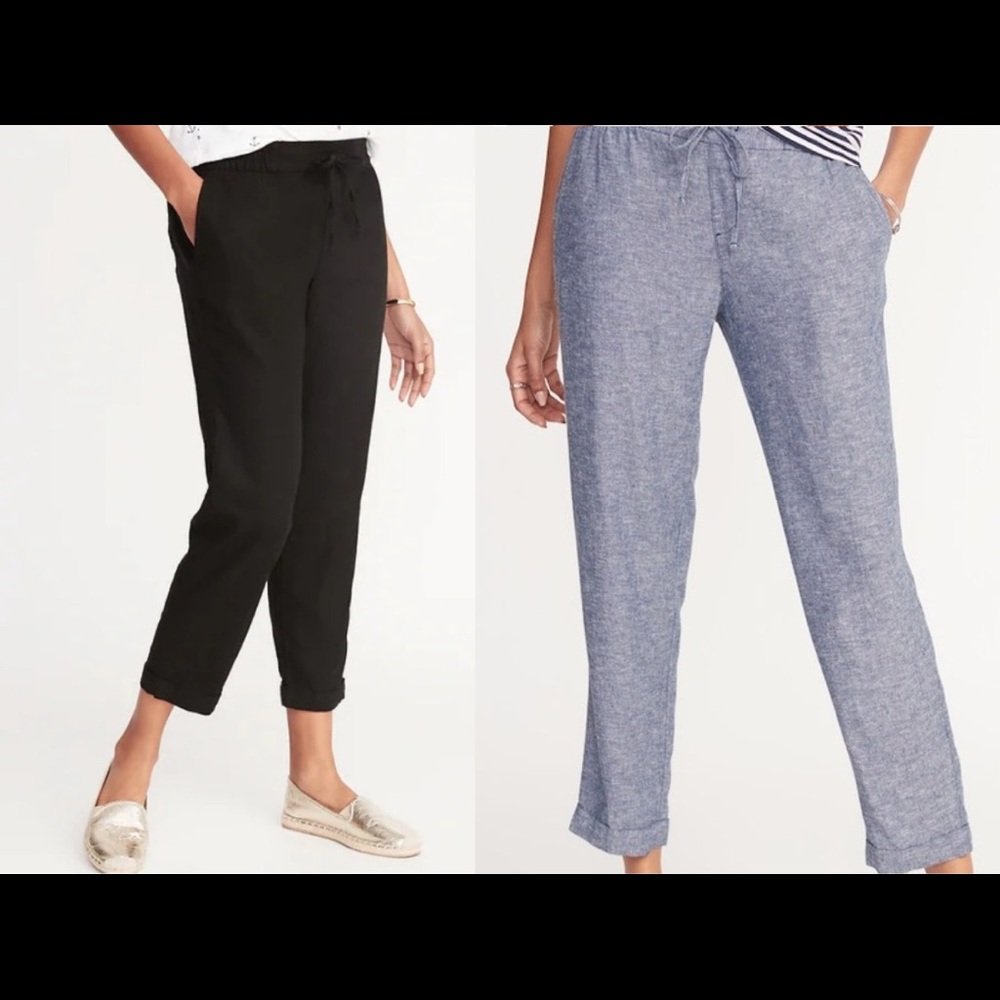 Set of 2 linen pants